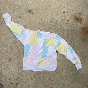 Vintage patchwork 80s Pop sweatshirt